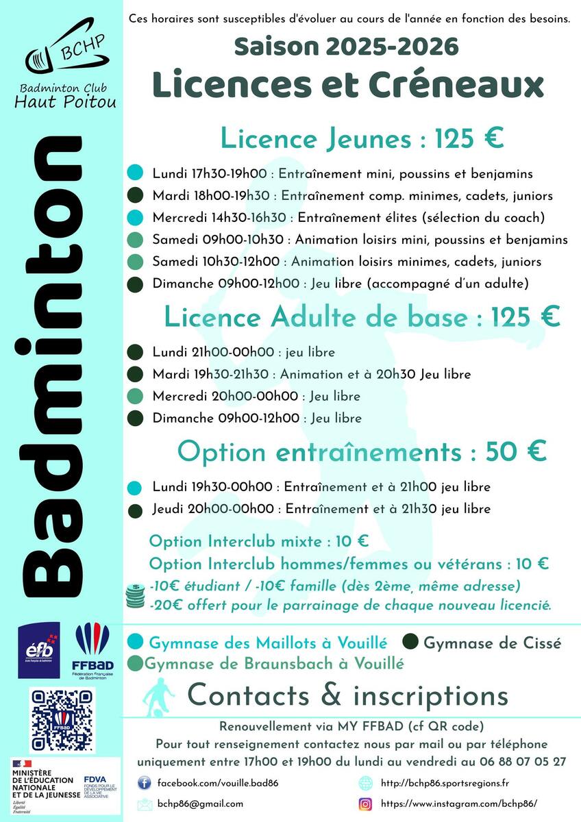 Rentrée 2025/2026
