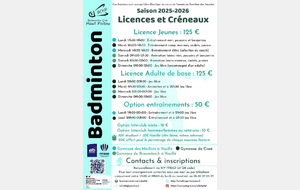 Rentrée 2025/2026